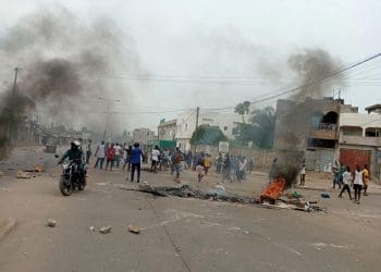 Togo tear gas Faure Gnassingbé