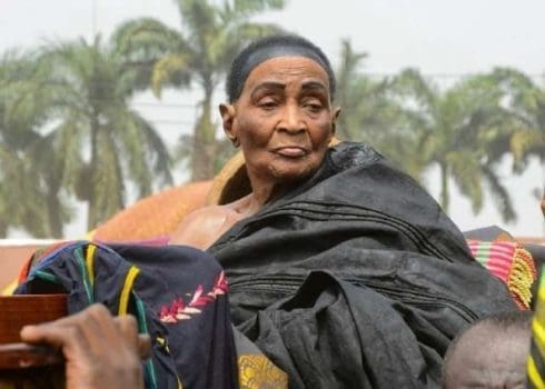 Funeral rites Asantehemaa