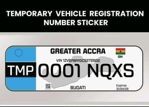 Number plates 2026