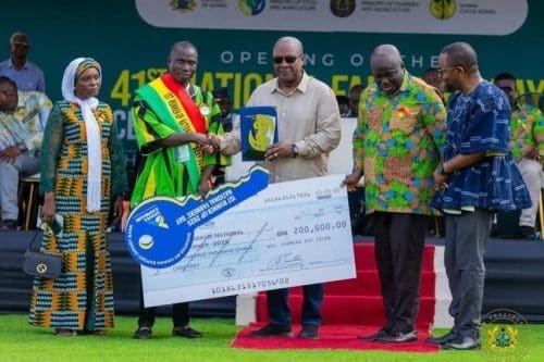 Farmers Nkokoketenkente Mahama