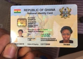 Ghana Card fees