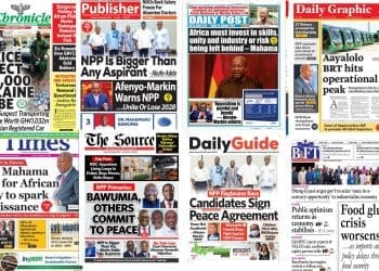 Newspapers, Ghana news, Headlines, Friday January 23, 2026
