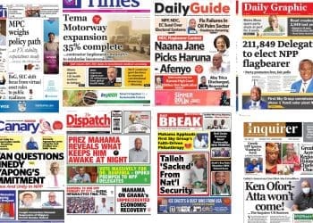 Newspapers, Ghana news, Headlines, Tuesday January 27, 2026