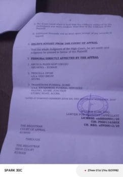 Akosua Serwaa appeal