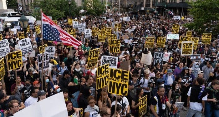ICE protests U.S
