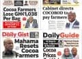 Newspapers, Ghana news, Headlines, Wednesday February 13, 2026