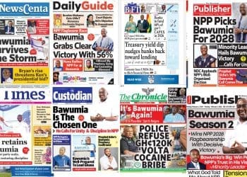 Newspapers, Ghana news, Headlines, Monday February 2, 2026