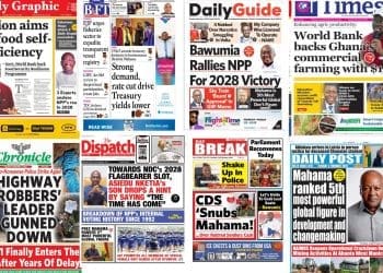 Newspapers, Ghana news, Headlines, Tuesday February 3, 2026
