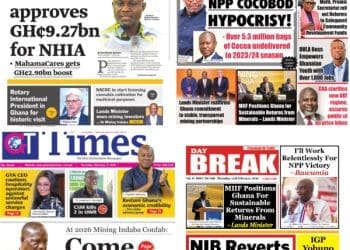 Newspapers, Ghana news, Headlines, Wednesday February 12, 2026