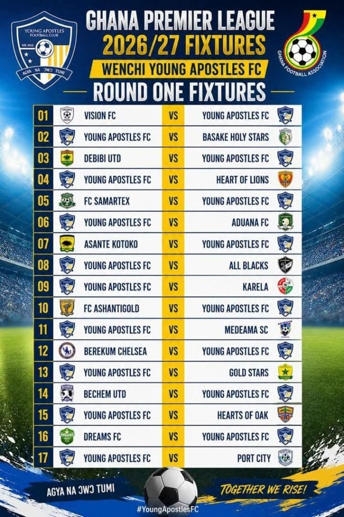 GFA unveils 2026/27 Premier League fixtures Premier League fixtures